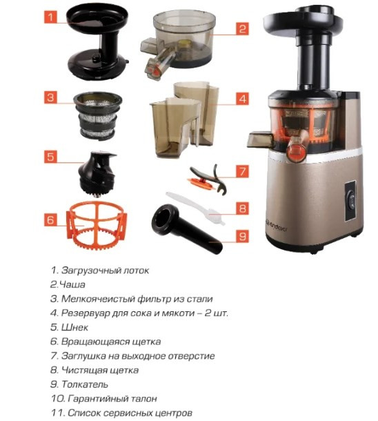 Соковыжималка Endever Sigma-92