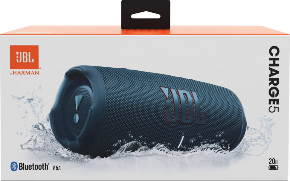 Портативная акустика JBL Charge 5 (синий)