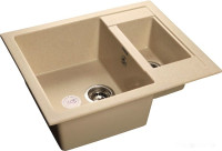 Кухонная мойка GranFest GF-Q610K (бежевый)
