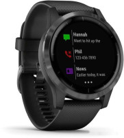 Умные часы Garmin Vivoactive 4 (черный/серый)