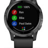 Умные часы Garmin Vivoactive 4 (черный/серый)