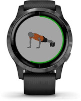 Умные часы Garmin Vivoactive 4 (черный/серый)