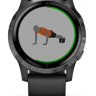 Умные часы Garmin Vivoactive 4 (черный/серый)