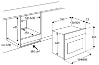 Духовой шкаф Bertazzoni F457MODMWTX