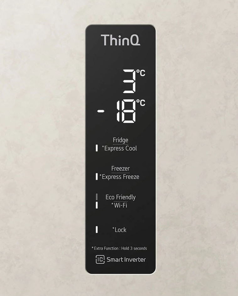 Холодильник с морозильником LG GC-B569PECM