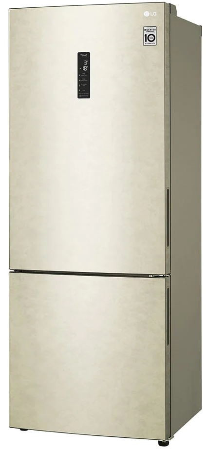 Холодильник с морозильником LG GC-B569PECM