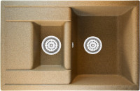 Кухонная мойка Berge BR-7612 (песочный матовый)