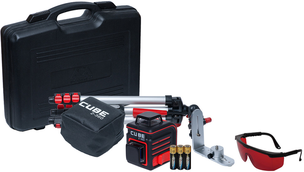 Лазерный нивелир ADA Instruments CUBE 2-360 ULTIMATE EDITION