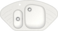 Кухонная мойка Marrbaxx Карельский камень модель 23/G31 (белый)