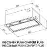 Вытяжка Meferi INBOX60BK Push Comfort Plus