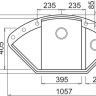 Кухонная мойка Elleci Easy CORNER G51 Avena