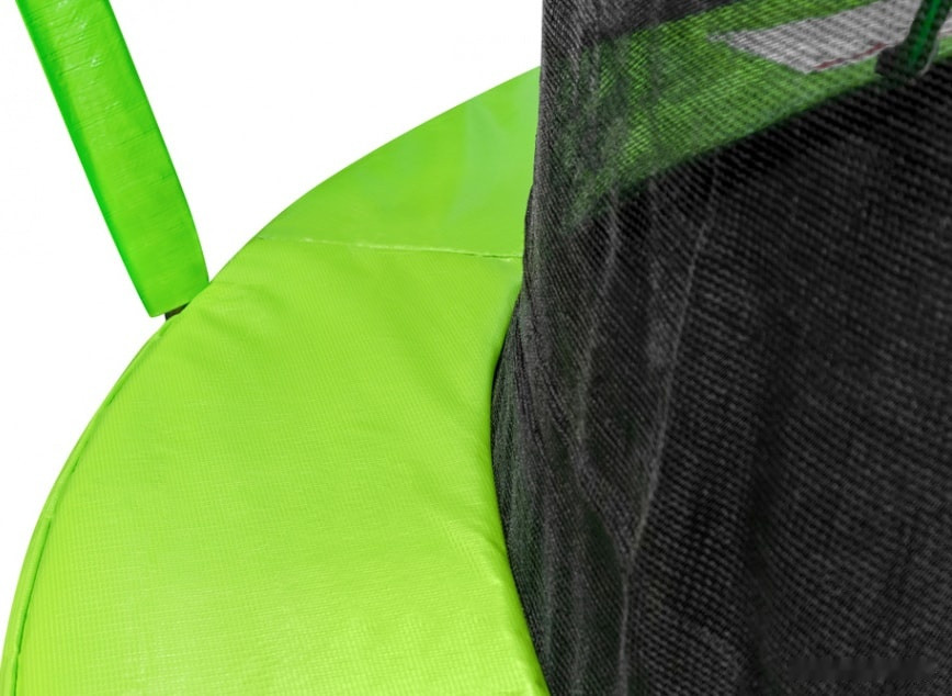 Батут Alpin Sky 12ft - 374 см с защитной сеткой и лестницей