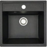 Кухонная мойка БелЭворс Rio + смеситель W74004-2 + дозатор L405F (черный)