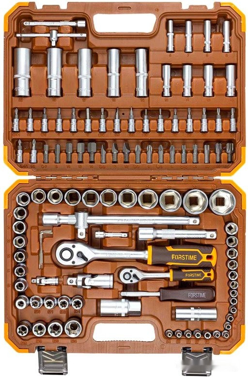 Универсальный набор инструментов Forstime FT-41082-5 (108 предметов)