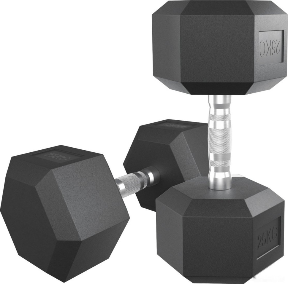 Гантель UnixFit DBHEX25 25 кг