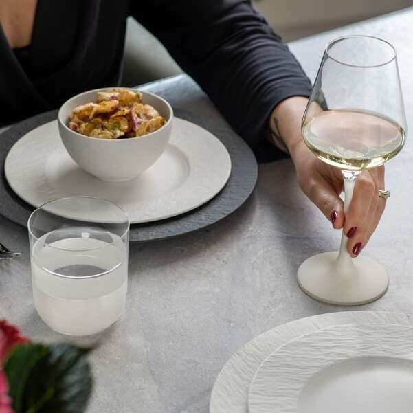 Набор бокалов для воды и напитков Villeroy & Boch Manufacture Rock Blanc 11-3799-8250 (4шт)