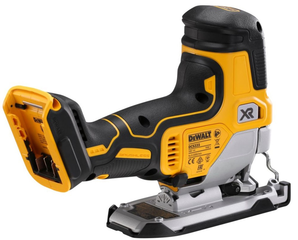 Лобзик DeWALT DCS335NT (без АКБ, кейс)