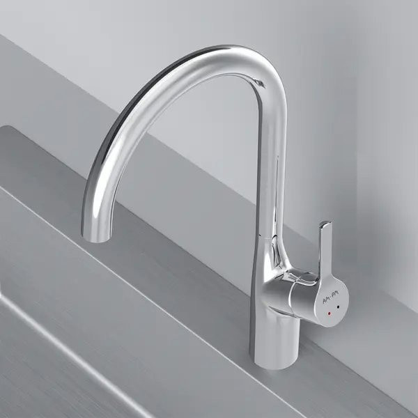 Кухонная мойка Saniteco 6045 + Spike F9S07000 (хром, с сифоном, дозатором и коландером)