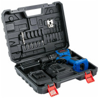 Ударная дрель-шуруповерт Витязь ДА-418-2 (с 2-мя АКБ, кейс)