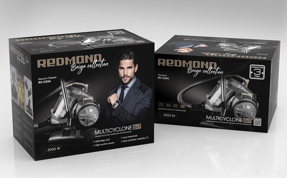 Пылесос Redmond RV-C344
