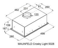 Вытяжка Maunfeld Crosby Light 5028 белый