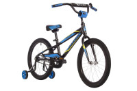 Детский велосипед Novatrack Dodger 20 (черный, 2024)