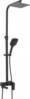 Душевая система Rea Fort black matt P9861