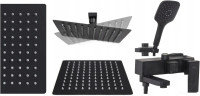 Душевая система Rea Fort black matt P9861