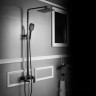 Душевая система Rea Fort black matt P9861