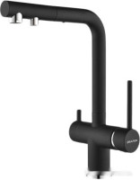 Смеситель Paulmark Serpentine Se213222-418 (черный/черный металлик)