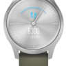 Гибридные умные часы Garmin Vivomove Style (серебристый/зеленый)