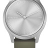 Гибридные умные часы Garmin Vivomove Style (серебристый/зеленый)