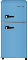Холодильник с верхней морозильной камерой HARPER HRF-T120M (голубой)
