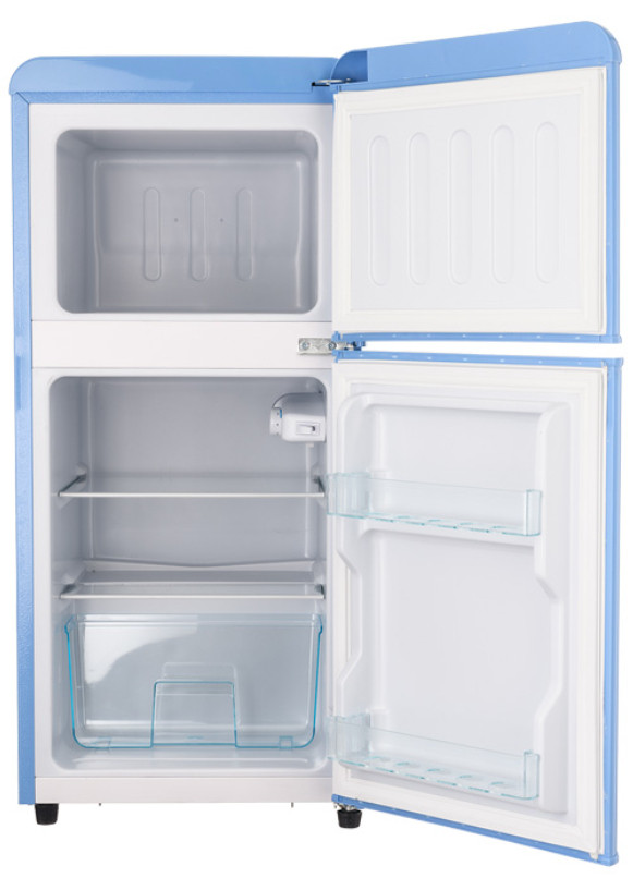 Холодильник с верхней морозильной камерой HARPER HRF-T120M (голубой)