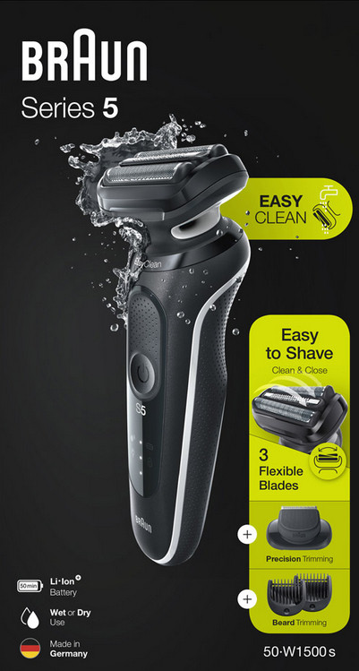 Электробритва мужская Braun Series 5 50-W1500s