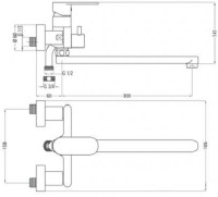 Смеситель Deante Alpinia BGA 056M