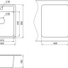 Кухонная мойка Granula ST-4202 (Бежевый)