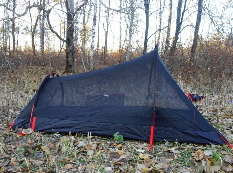 Палатка Tramp Bike 2 V2 (серый)