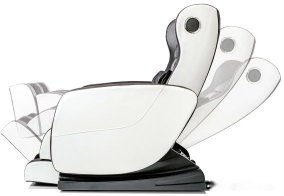 Массажное кресло VictoryFit VF-M58 (коричневый/белый)