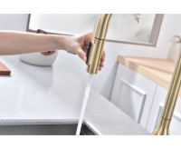 Смеситель Paulmark Iniversal Un213880-SBG (золото/светлое брашированное золото)