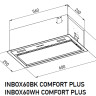 Вытяжка Meferi INBOX60WH Comfort Plus