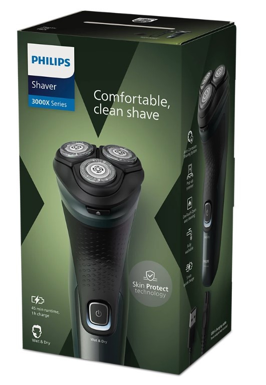 Электробритва мужская Philips Wet & Dry Electric Shaver X3052/00
