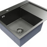 Кухонная мойка Mixline Pro 552926 (черный графит, с сифоном)