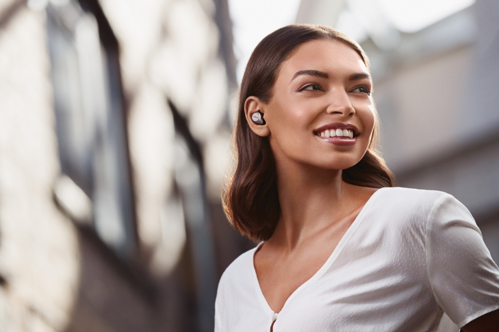 Наушники Jabra Elite 75t (титановый)