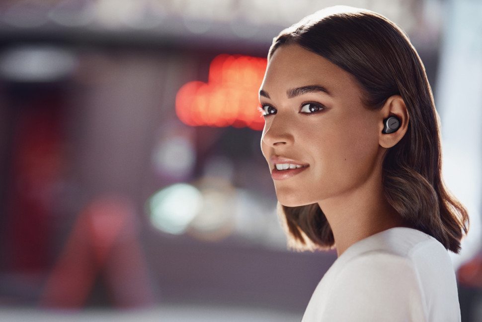 Наушники Jabra Elite 75t (титановый)