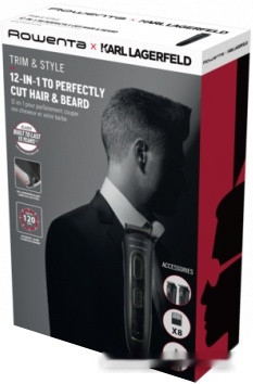 Машинка для стрижки волос Rowenta Trim & Style TN911LF0