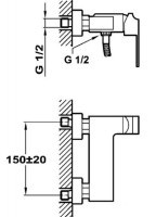 Смеситель Teka Cuadro 38.231.02.0N