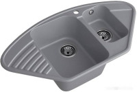 Кухонная мойка GranFest QUARZ Z-14 (темно-серый)