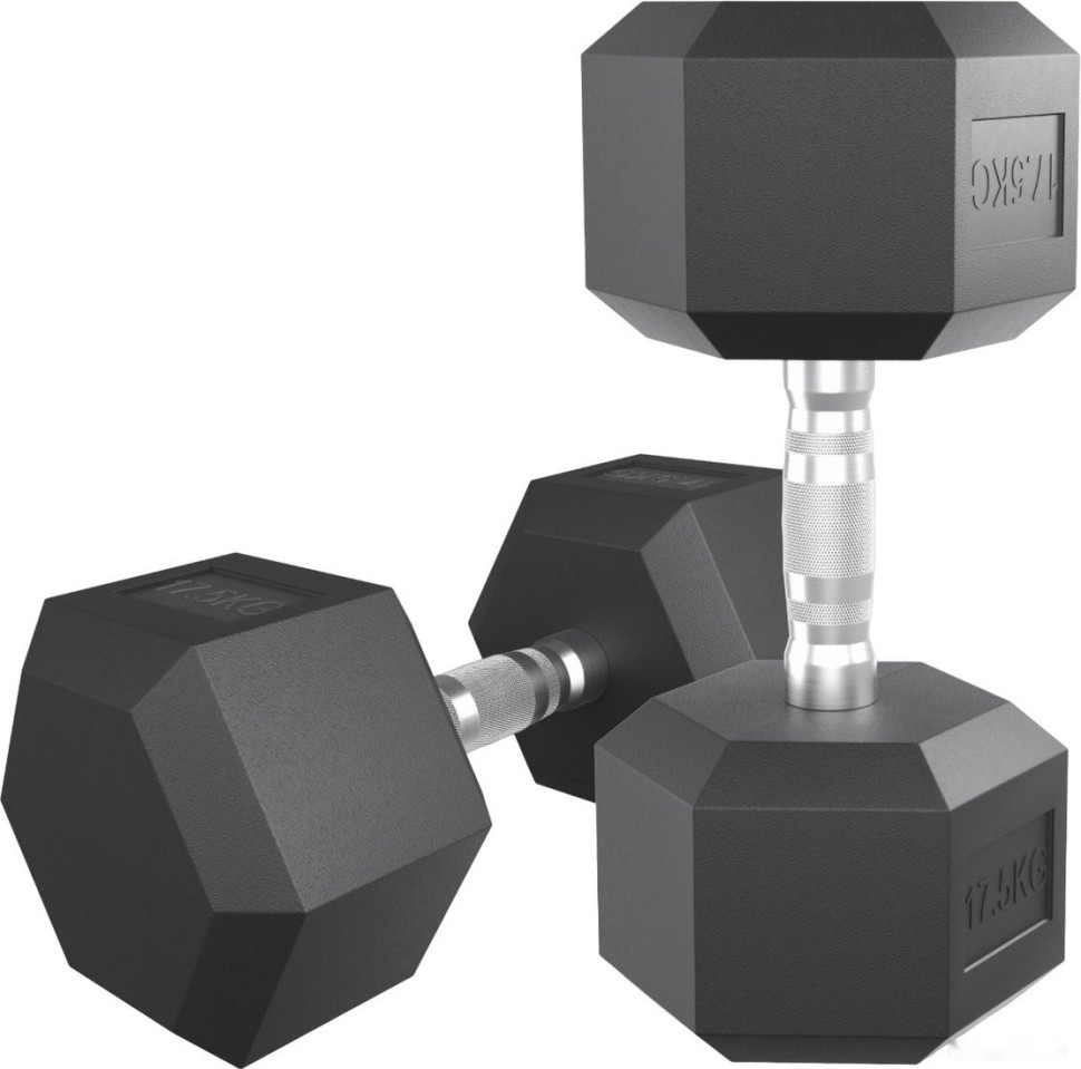 Гантель UnixFit DBHEX17.5 17.5 кг