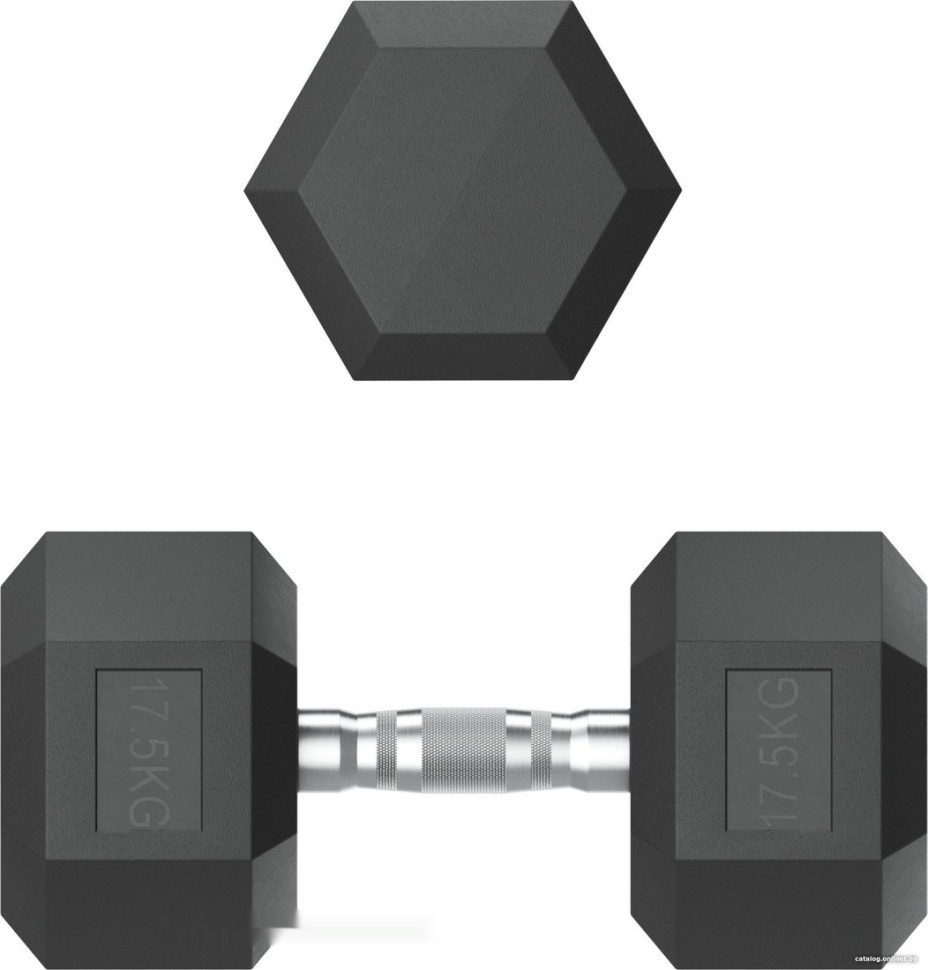 Гантель UnixFit DBHEX17.5 17.5 кг